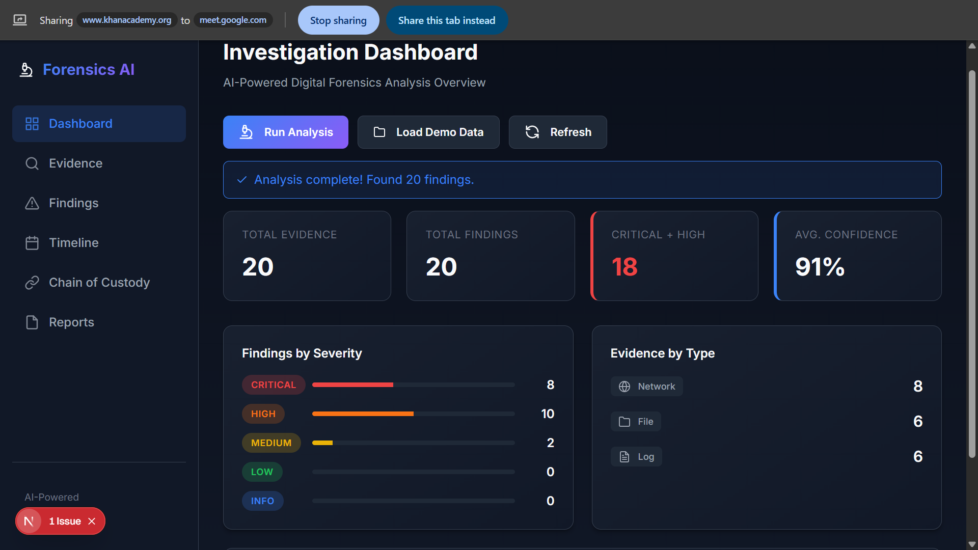 Digital Forensics Platform