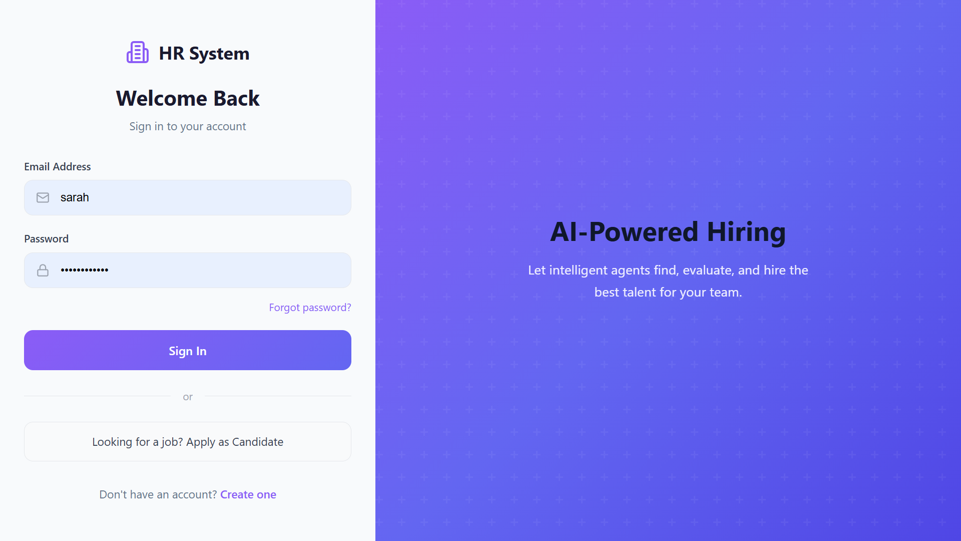 HR Recruitment Platform