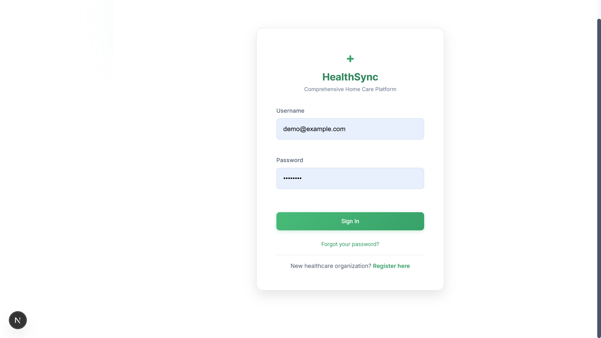 HealthSync Healthcare Platform