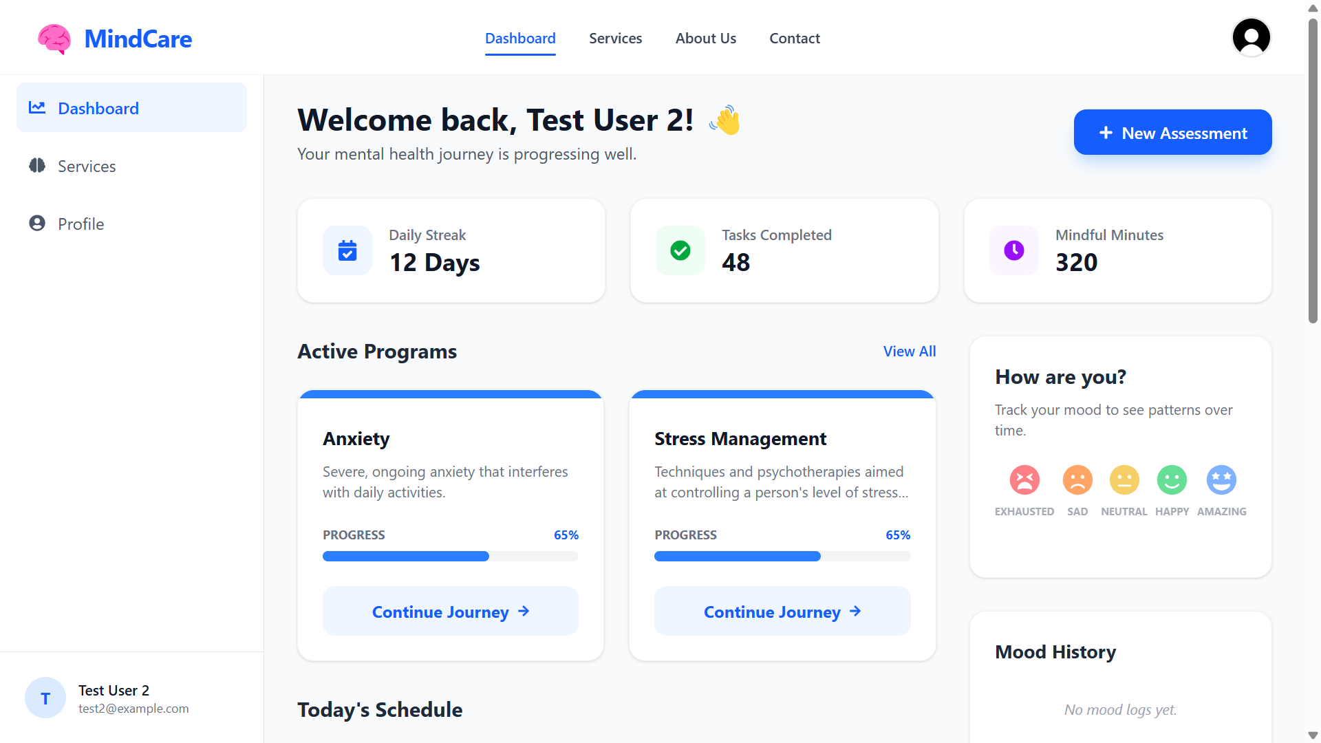 Wellness Dashboard