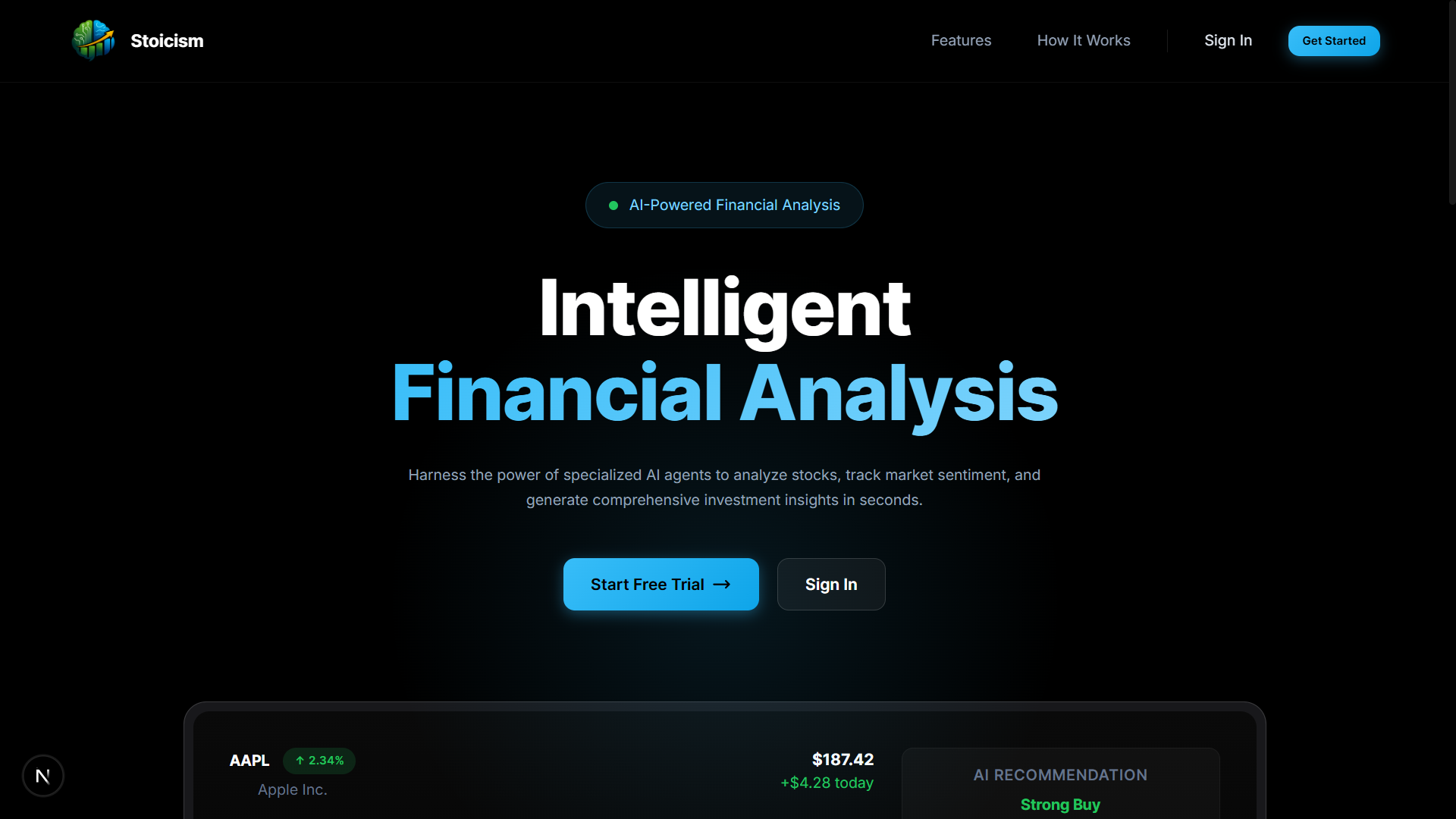 Stoicism Financial Platform